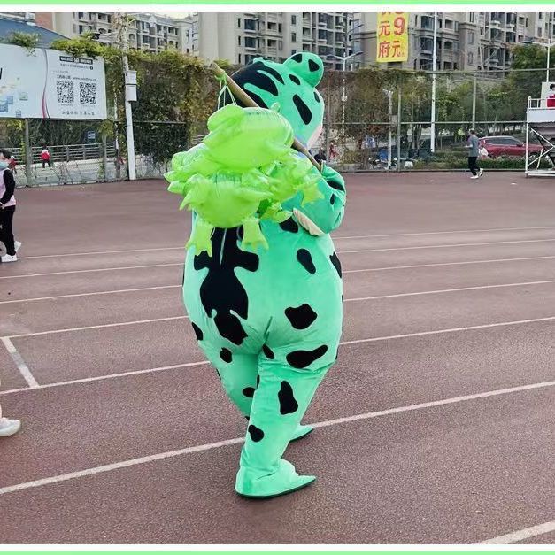 Bộ Đồ Hóa Trang Búp Bê Ếch Hoạt Hình Vui Nhộn