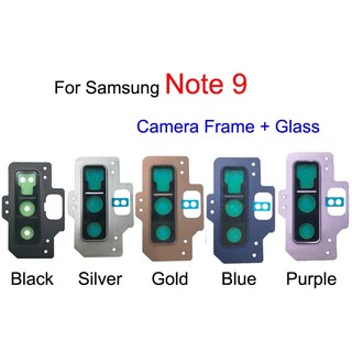 Khung Camera Sau Và Ống Kính Cho Samsung Galaxy Note 9