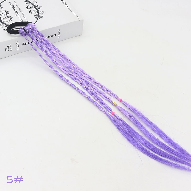 Bộ Tóc Giả Thắt Bím Công Chúa Dễ Thương Cho Bé Gái