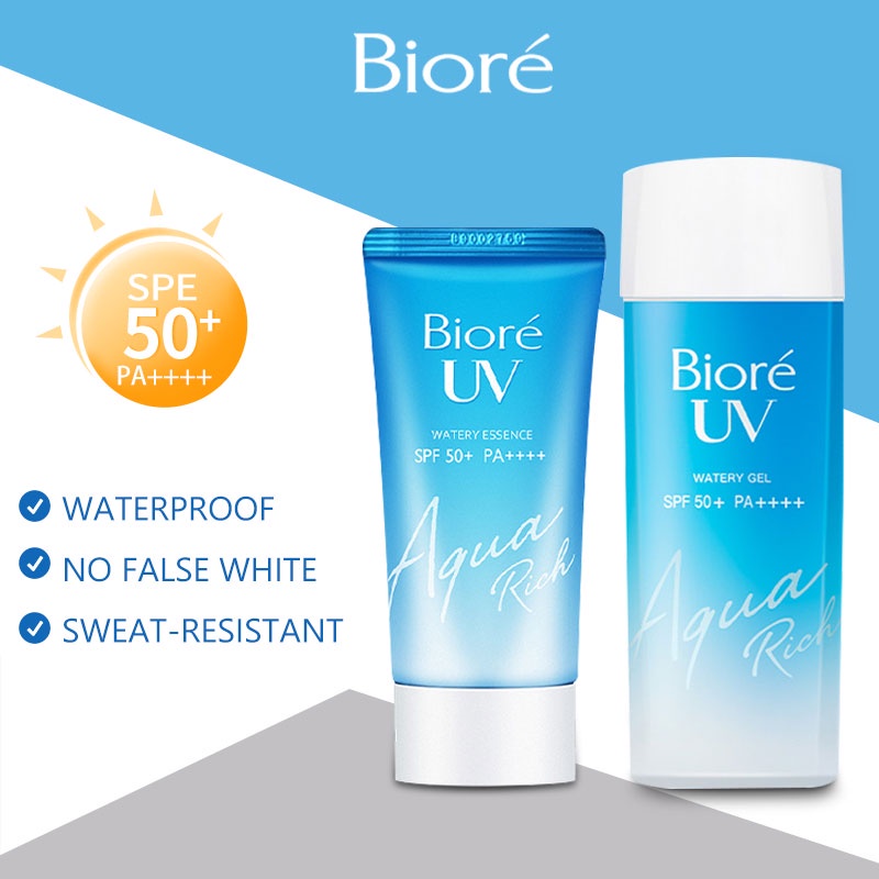 Kem Chống Nắng BIORE UV Aqua Giàu Nước SPF 50 + PA + + + Phiên Bản Nhật Bản 50g