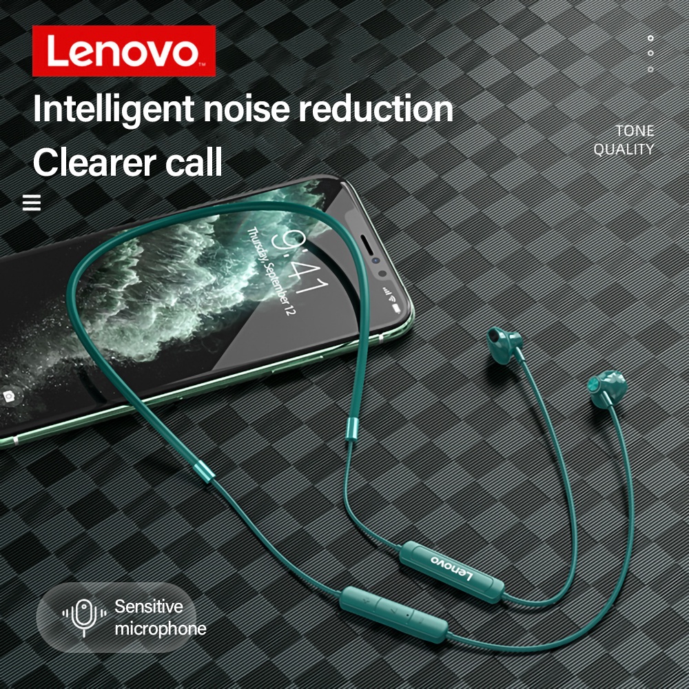 4Color Tai nghe Bluetooth Lenovo SH1 thể thao Bluetooth 5.0 TWS không dây có micro và lượng pin dài IPX5 không thấm nước