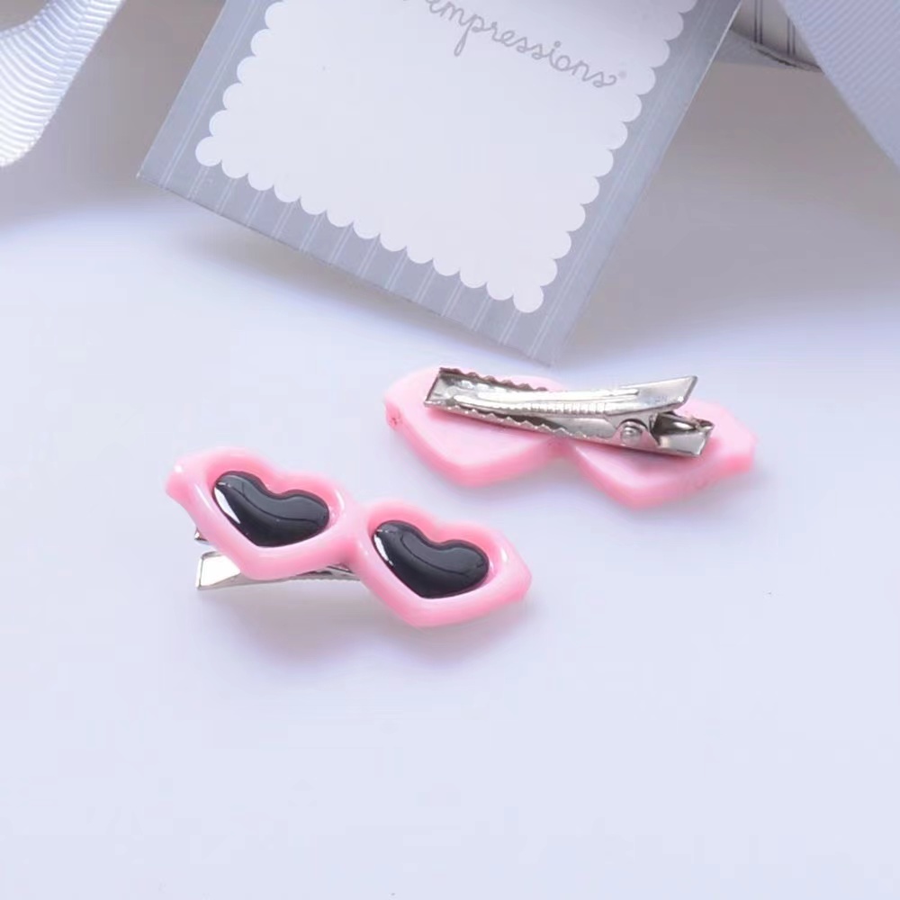 Kẹp Lông Hình Mắt Kính 3cm Cho Thú Cưng