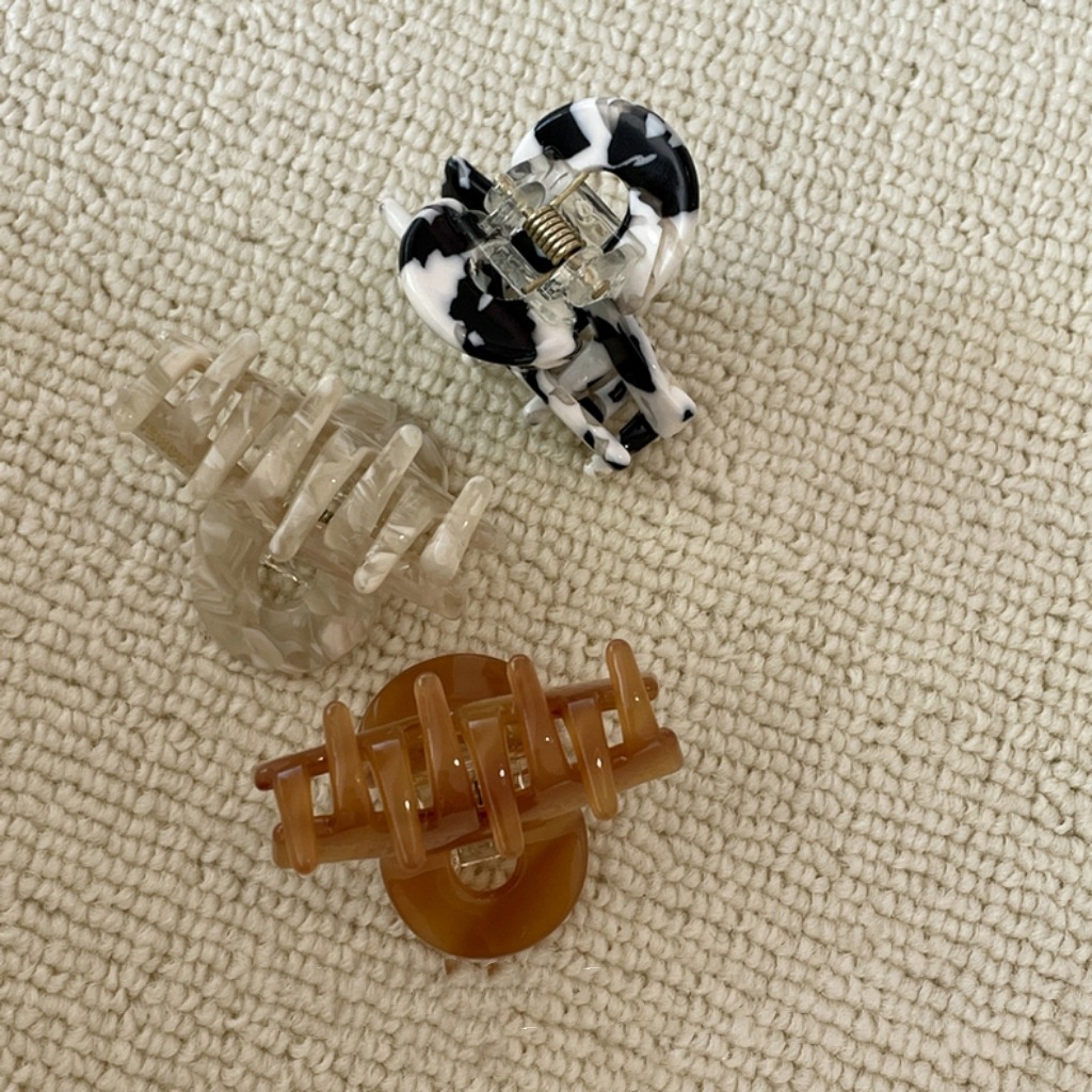 Kẹp Tóc Mái Chéo Phong Cách retro Hàn Quốc Cao Cấp Cho Nữ