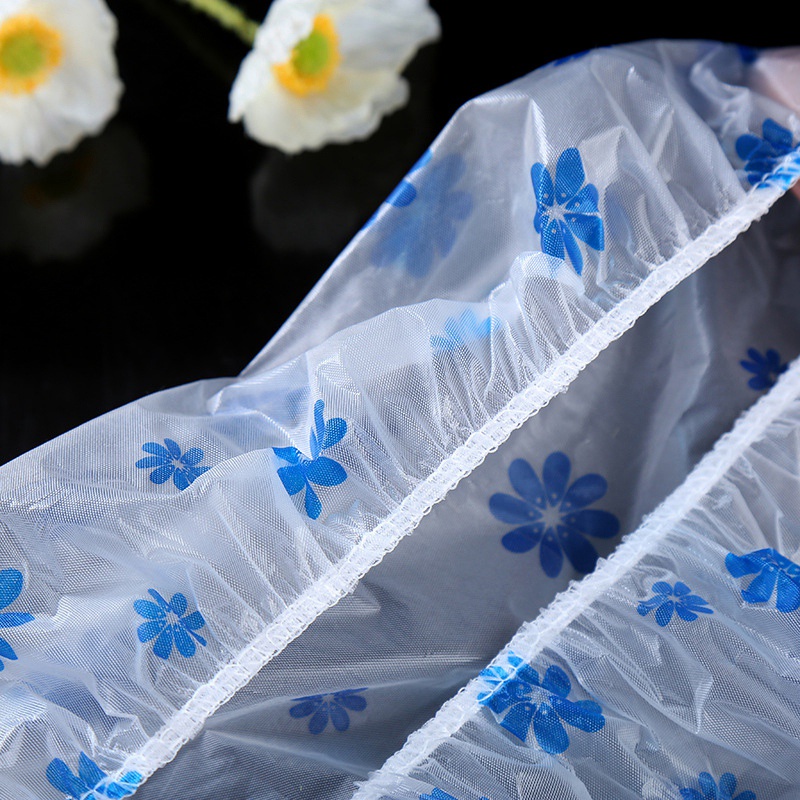 Bộ 10 Mũ Trùm Tóc Co Giãn Chống Thấm Nước Dùng Khi Tắm