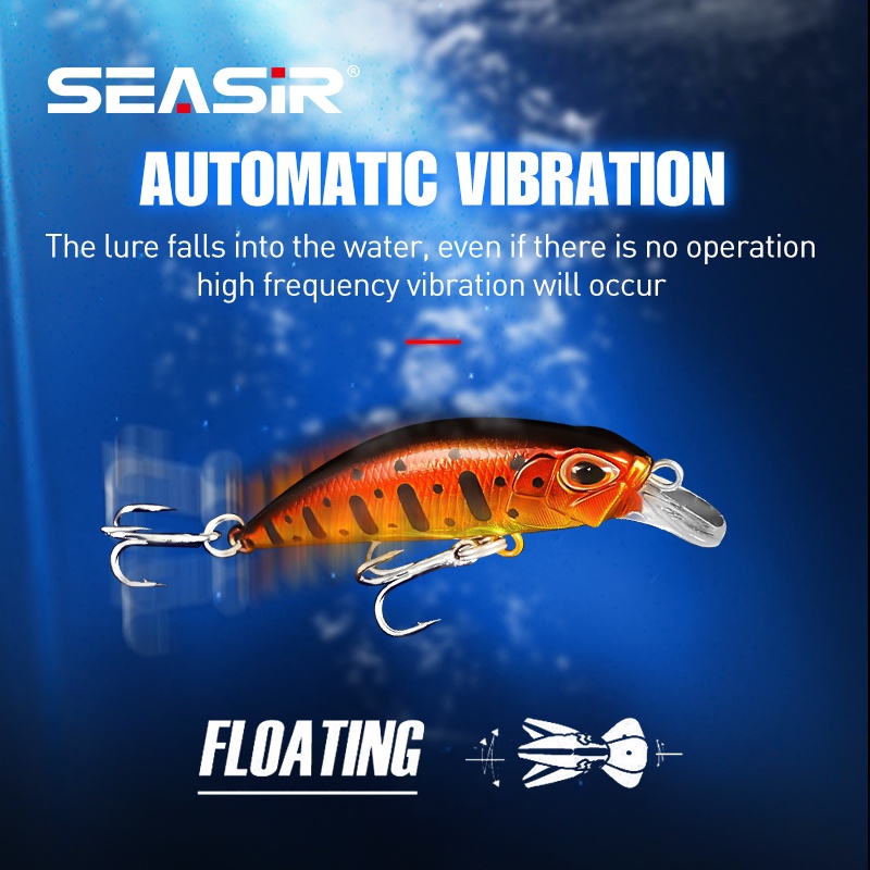 SeaSir Mồi Câu Cá Giả Hình Sao Băng 3.5g Dài 5cm