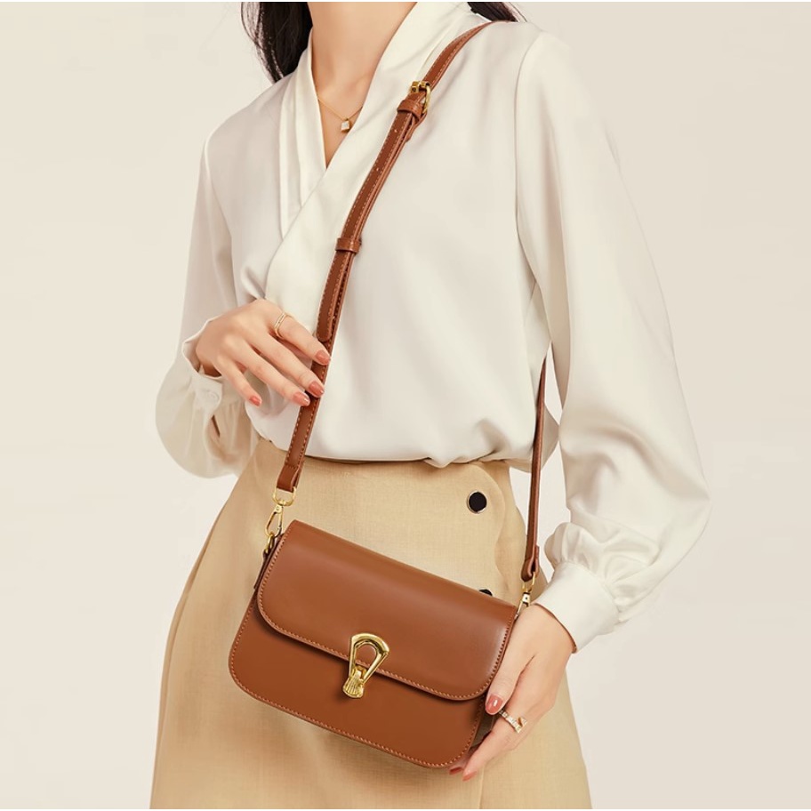 Túi Đeo Chéo Vai Màu Trơn HE288