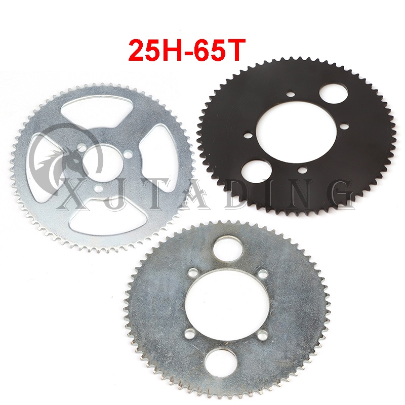 Đĩa Xích Bánh Răng 65T 29mm / 54mm 25H 29mm / 54mm Cho Xe Máy Mini 47cc 49cc