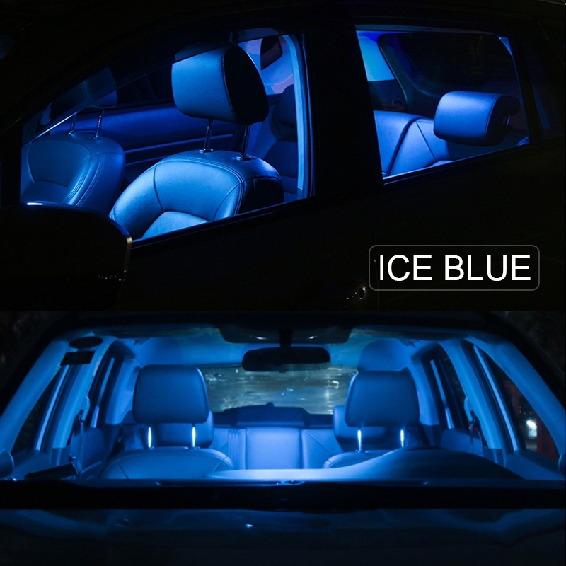 Set 11 Đèn LED Canbus Đọc Sách Gắn Biển Số Xe Hơi Kia Carens For Rondo 2013 2014 2015 2016 2017