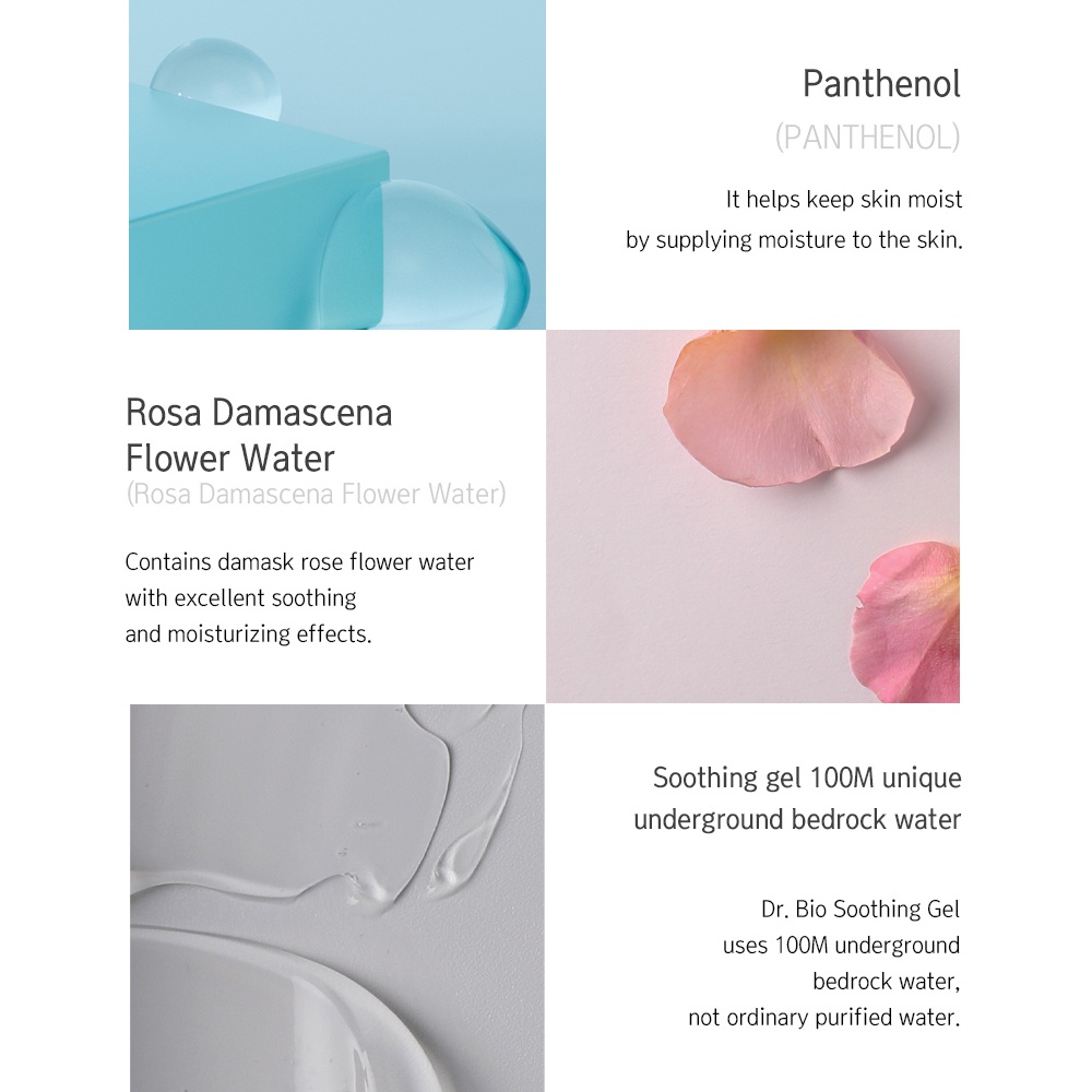 Gel Làm Dịu Da Dr.Bio 320g