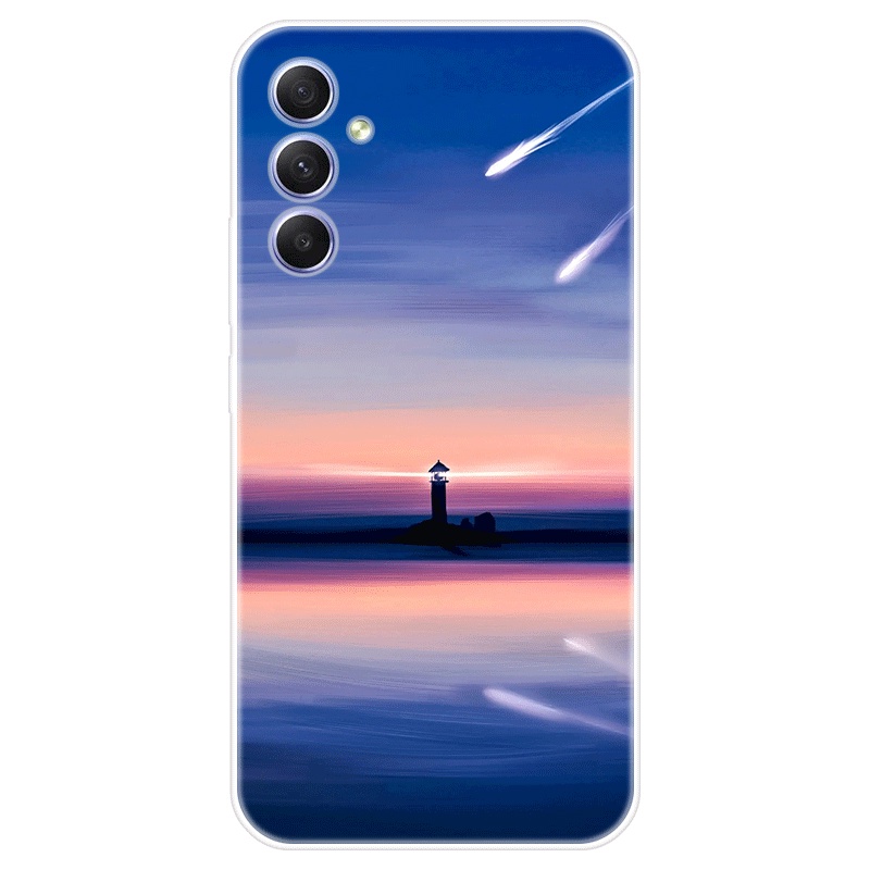 Ốp Điện Thoại TPU Dẻo Họa Tiết Hoạt Hình Dễ Thương Cho Samsung Galaxy A34 5G Samsung A34 2023