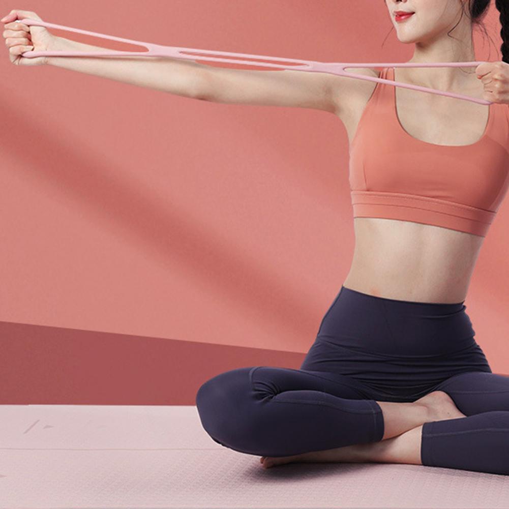 Đai Kháng Lực Hình Số 8 Bằng Cao Su Co Giãn Dùng Tập Thể Hình
