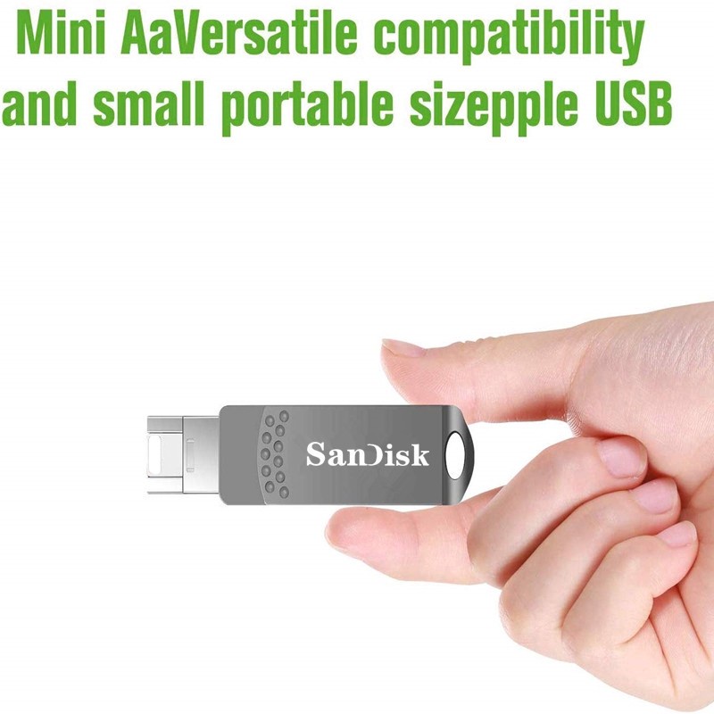 Ổ Đĩa Mềm sandisk usb 3.0 1tb 3 Trong 1 Tốc Độ Cao Cho ip 6 7 8 x xr 11 12 13 14