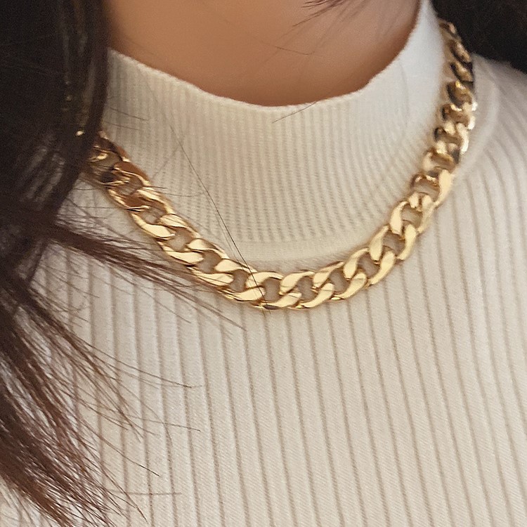 Vòng cổ Dày Phong Cách Cuba Thời Trang Cho Nam Và Nữ