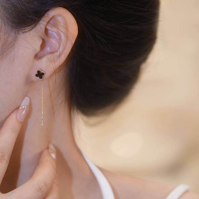 Bông Tai HợP Kim DạNg DàI Tua Rua Xinh XắN