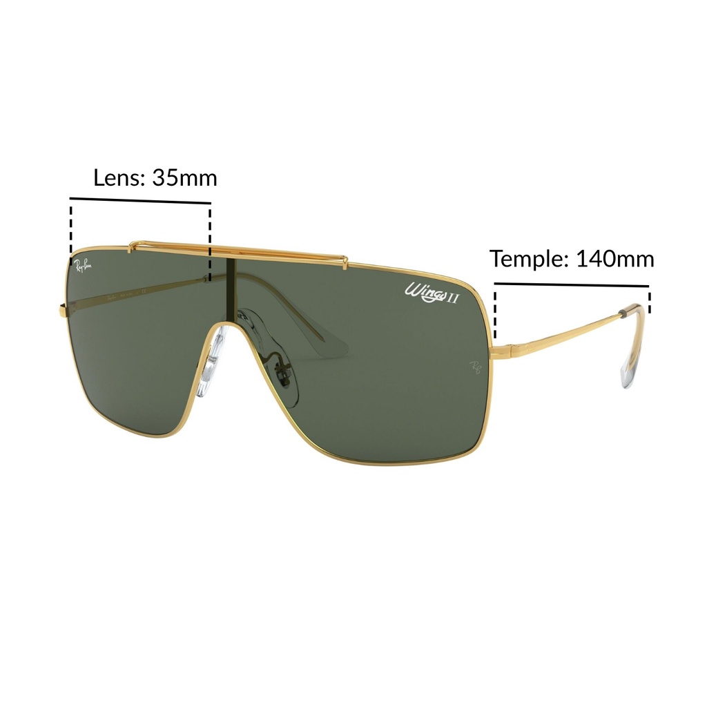 Mắt Kính RAY-BAN WINGS II - RB3697 905071 - Kính mát