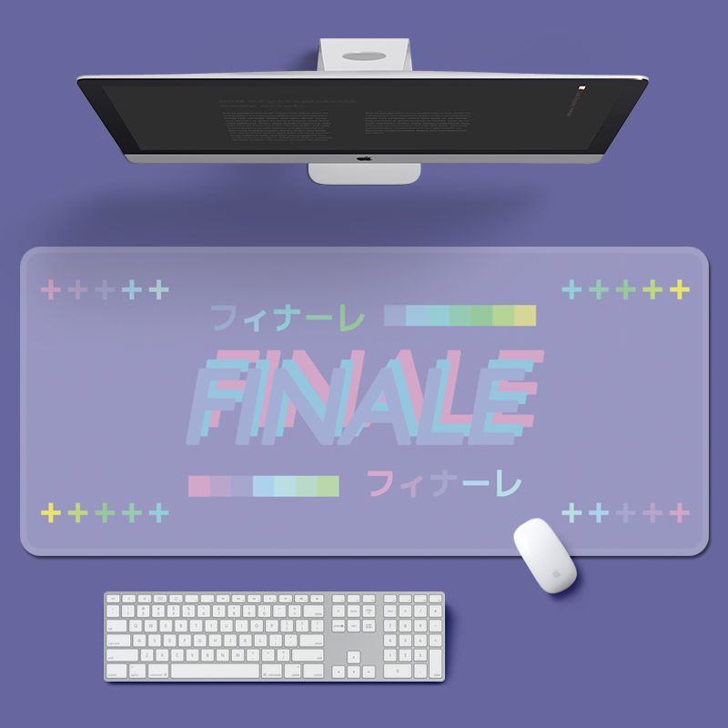 Thảm Lót Chuột Máy Tính 900 * 400 * 2MM In Hình Phi Hành Gia Thỏ Dễ Thương