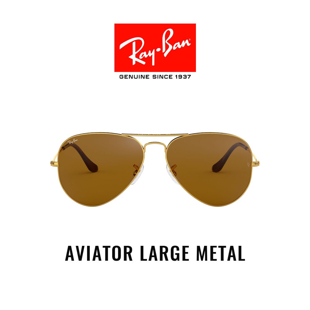 Ray-Ban Aviator Kim Loại Lớn - RB3025 001 / 33 -Sunglasses
