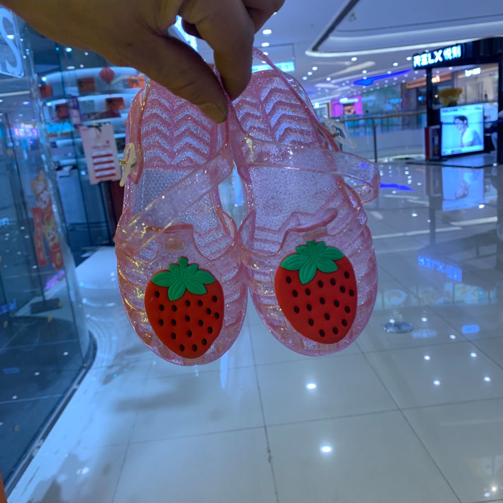 Dép sandal cho bé gái Giày Sandal Xỏ Ngón Bằng Nhựa Dẻo Chống Trượt Mau Khô Mẫu 2023 Hoạt Hình Dễ Thương Dành Cho Bé 3-12 tuổi dép sandal cho bé tập đi