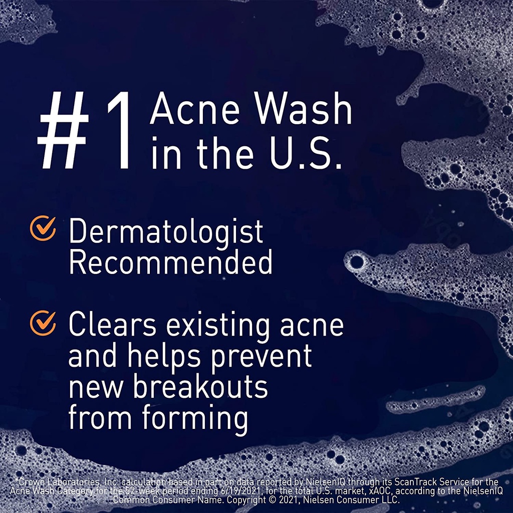 PanOxyl - Sữa rửa mặt cho da mụn PanOxyl Acne Foaming Wash Benzoyl Peroxide 10% Maximum Strength 156g - mfinn