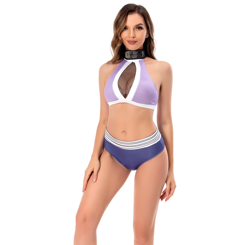 Bộ đồ bơi hóa trang nhân vật hoạt hình Hinata Hyuga quyến rũ cho halloween