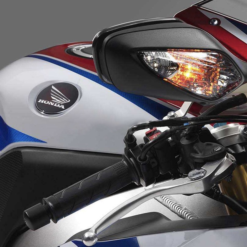 Set 2 Logo Acrylic 3D Trang Trí Bình Xăng Xe Honda CBR600RR 1000RR Click 125i 150i 160i XRM125 XRM125 DSX XRM125