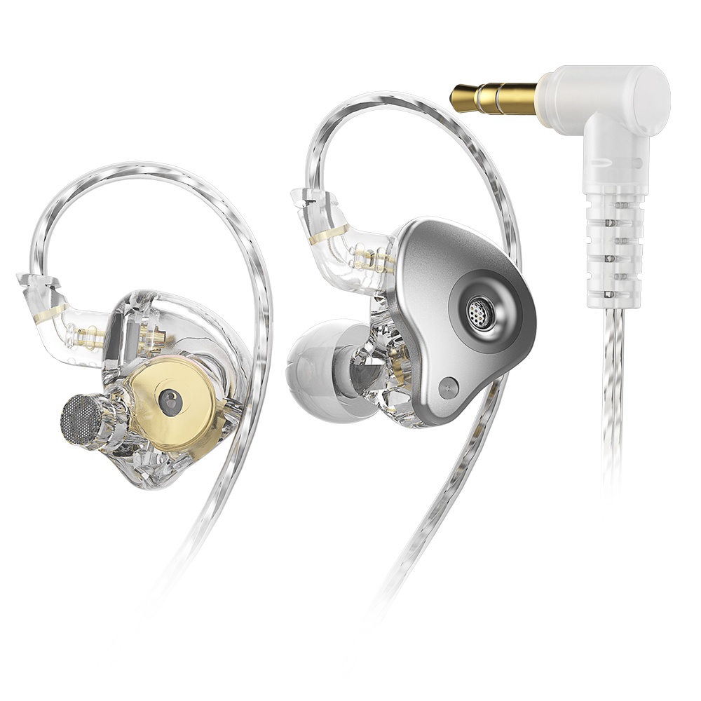 SGOR VENUS Dual Magnetic Dynamic Driver In Ear Earphone Monitor IEM with Semi-open Cavity, Detachable 0.78mm 2Pin OFC Cable
