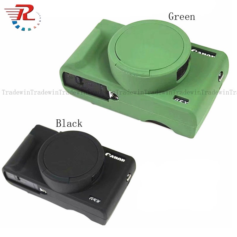 Ốp lưng máy ảnh cao su silicon mềm Canon G5Xii G5X Mark ii cho Canon G5Xii G5X Mark ii