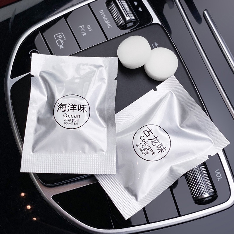 Kẹp Khuếch Tán Hương Thơm Gắn Máy Điều Hòa Xe Hơi Màu Nâu Cổ Điển