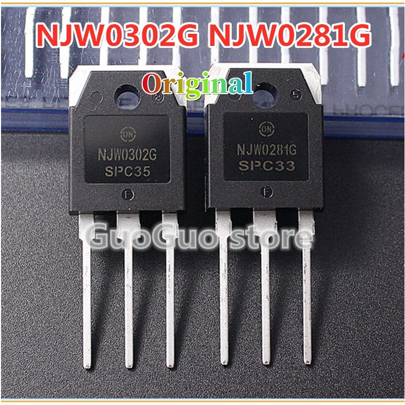 5 Cặp NJW0302G NJW0281G 10 Chiếc NJW0302 + 5 Chiếc NJW0281 TO-3P Bộ Khuếch Đại Công Suất Âm Thanh Tr