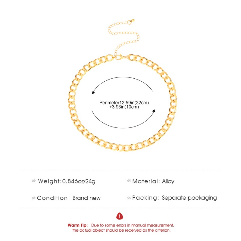 Vòng cổ Dày Phong Cách Cuba Thời Trang Cho Nam Và Nữ