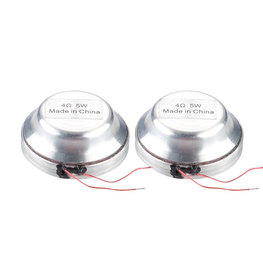 Set 2 Loa Rung 35mm Vỏ Nhôm 4 8 Ohm 5W Cao Cấp