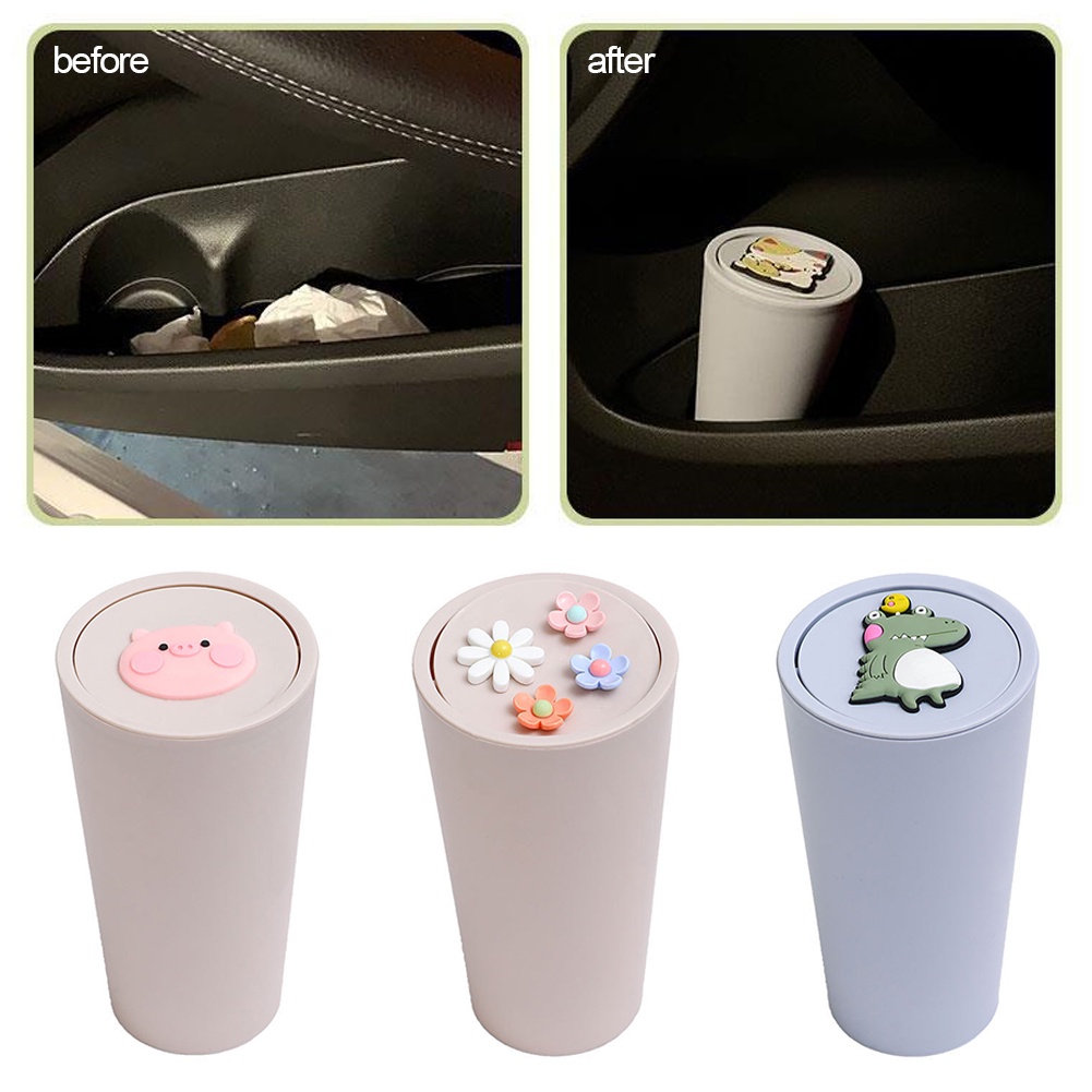 Thùng Rác mini Dễ Thương Cho Xe Hơi