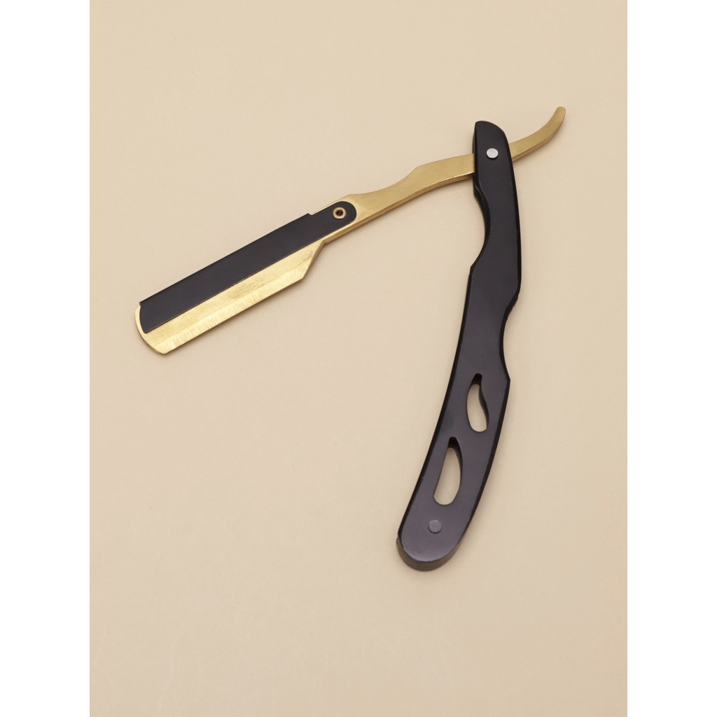 Hàng Có Sẵn Giao Hàng Nhanh Chóng#Giá Đỡ Dao Cạo Râu Lưỡi Dao Thẳng Bằng Thép Không Gỉ Chuyên Dụng Cho Nam