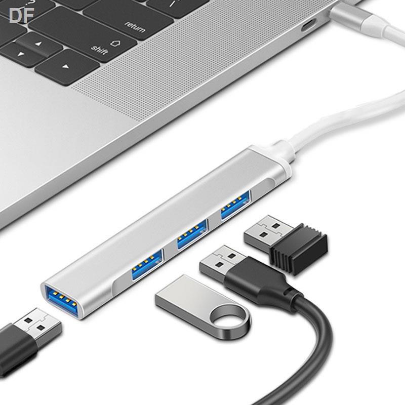 Df.type Bộ Chia 4 Cổng USB 3.0 Tốc Độ Cao Cho Máy Tính Laptop