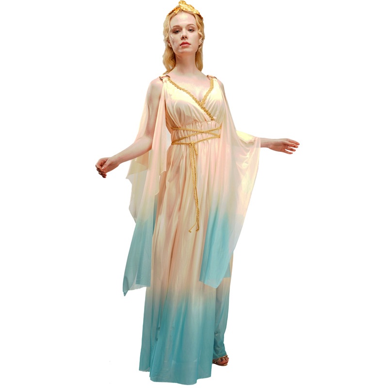 Đầm Hóa Trang Halloween Nữ Thần Hy Lạp Cho Nữ