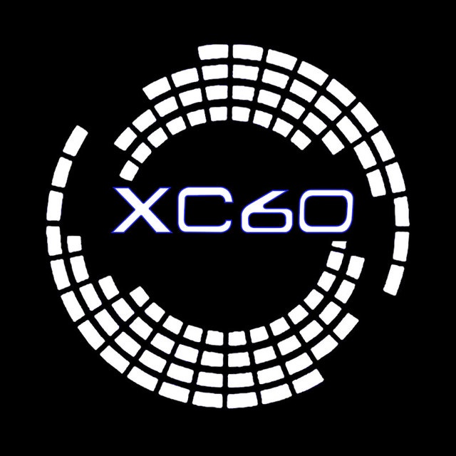 Đèn chào mừng cửa ô tô led máy chiếu logo cho volvo xc60 2018-2021 bóng ma đèn bóng ma ánh sáng lịch sự phụ kiện trang trí ô tô