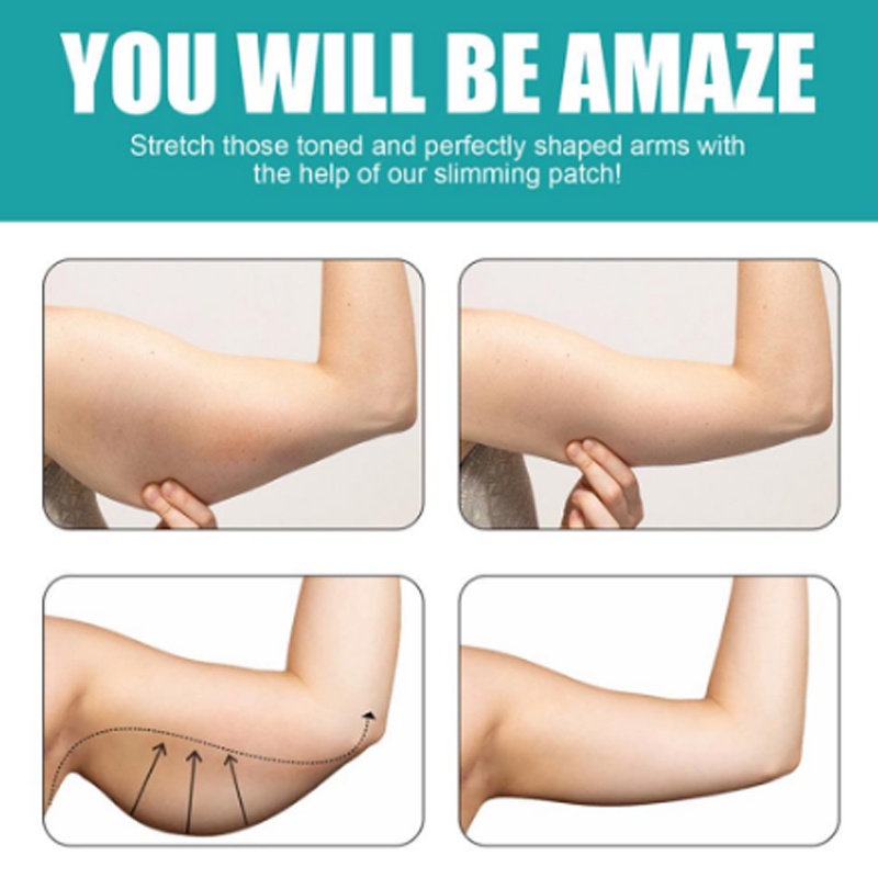 Miếng Dán Giảm Cân Làm Thon Gọn Cánh Tay Cho Nam Nữ