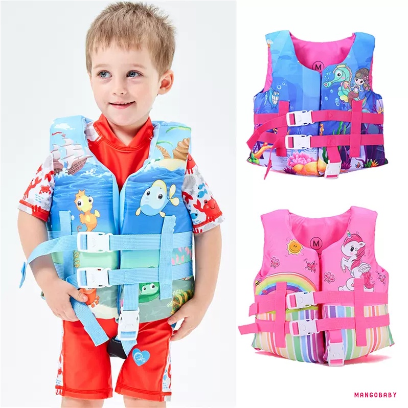 Áo Phao Cứu Sinh In Hình Động Vật Hoạt Hình Cho Bé 2-8 Tuổi