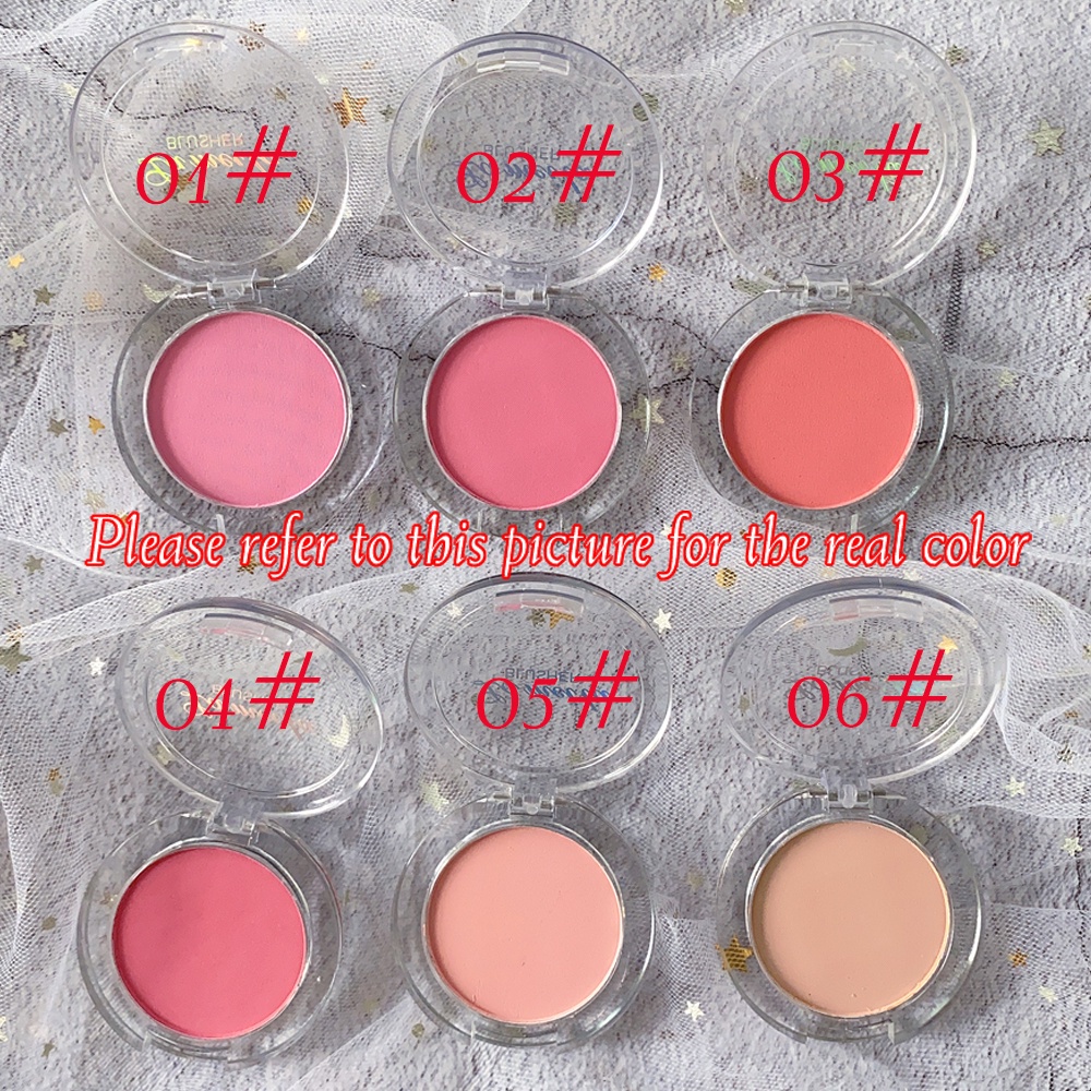 Bảng Phấn Má Hồng 6 Màu Trang Điểm Chuyên Nghiệp