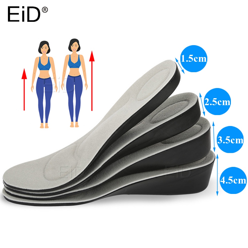 Đế Lót Giày Tăng Chiều Cao 1.5cm-4.5cm Dành Cho Nam Và Nữ