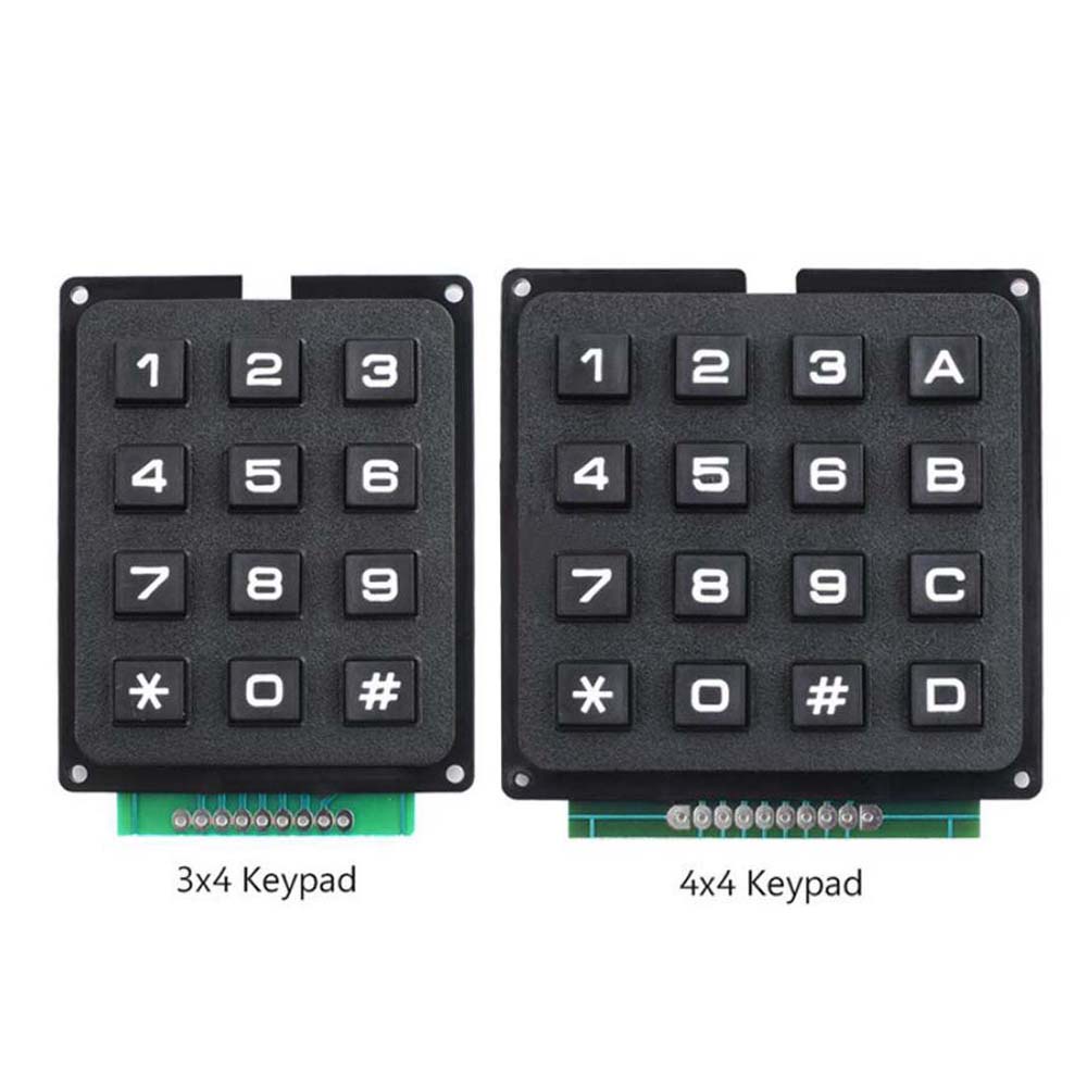 Mô Đun Công Tắc Bàn Phím Matrix 4x4 PIC AVR Stamp Sml 4 * 4 Bằng Nhựa Cho Arduino