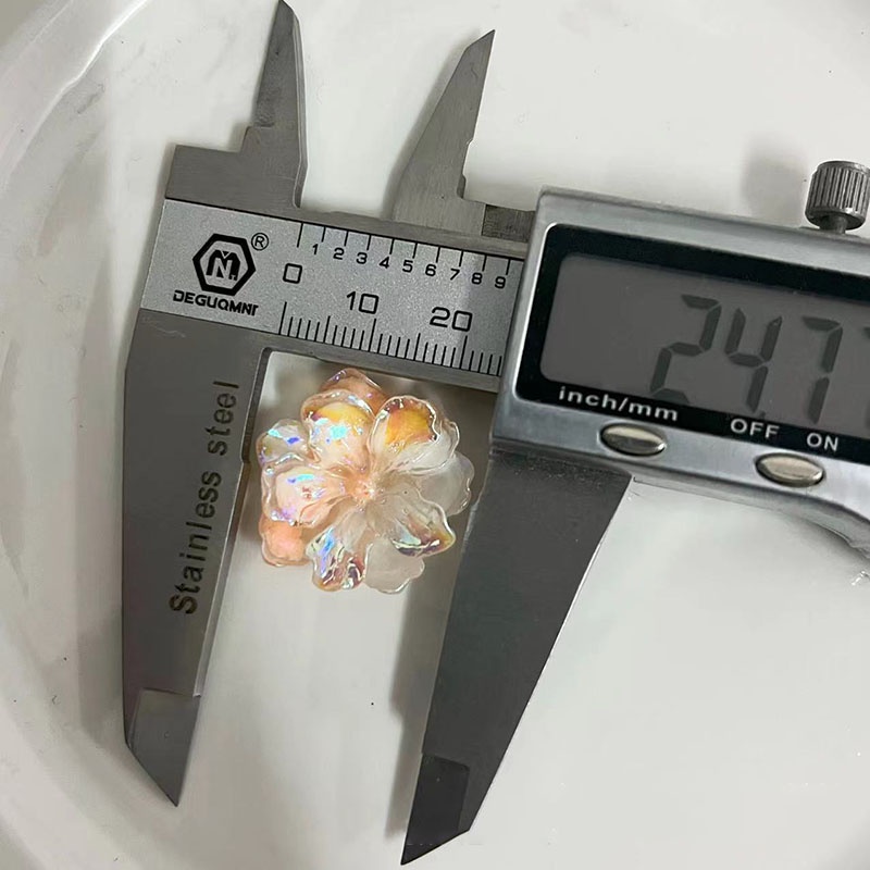 Set 10-30 Hạt Ngọc Trai 25MM Tự Xỏ Dây Trang Trí Ốp Điện Thoại / Vòng Tay / Khuyên Tai