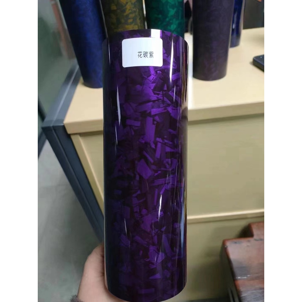 Cuộn sticker carbon pet Nhiều Màu Sắc Dán Trang Trí Xe Hơi Xe Máy