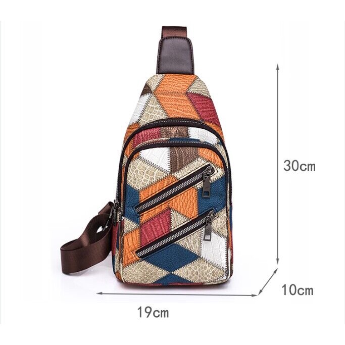 Túi Đeo Chéo Da Mềm Siêu Nhẹ Sức Chứa Lớn Thời Trang Cho Nữ