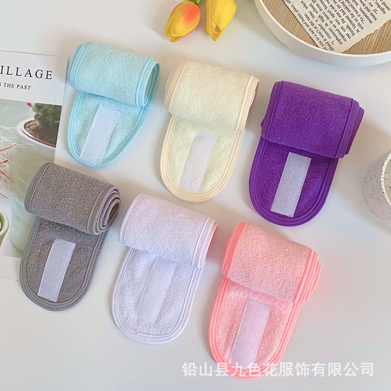 Băng Đô Cài Tóc Dày Co Giãn Có Thể Điều Chỉnh Trang Điểm Cho Nữ