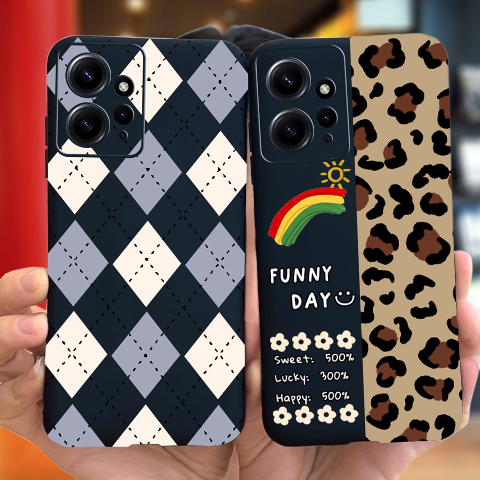 Ốp Điện Thoại TPU Dẻo Họa Tiết Hoạt Hình Dễ Thương Cho Xiaomi Redmi Note 12 4G