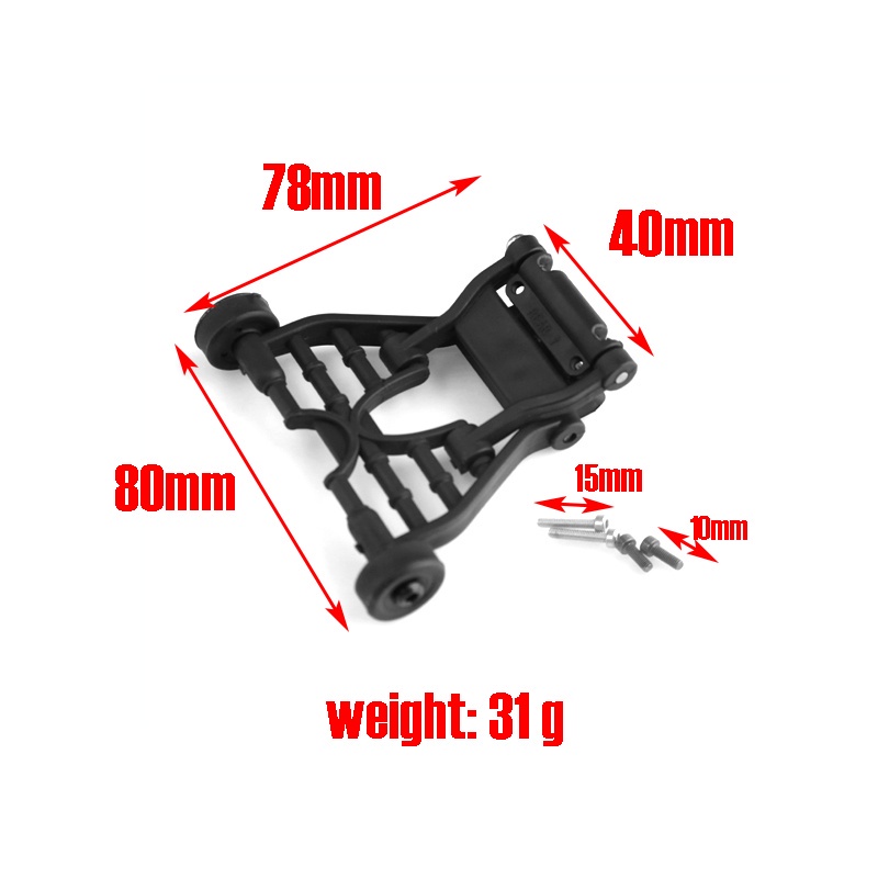 Bánh Xe Nhựa Mini E-Revo Summit Chống Lăn 7184 Cho Xe Điều Khiển Từ Xa Traxxas 1 / 16
