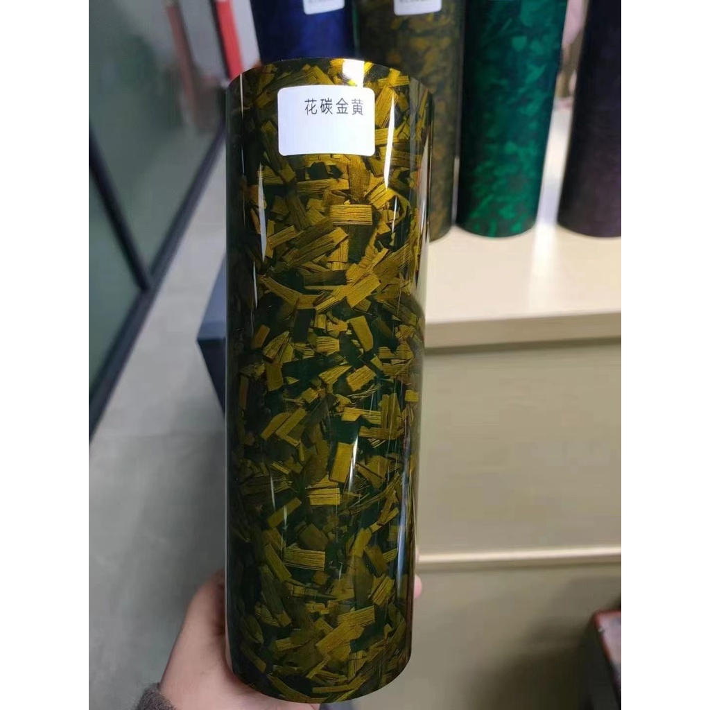 Cuộn sticker carbon pet Nhiều Màu Sắc Dán Trang Trí Xe Hơi Xe Máy