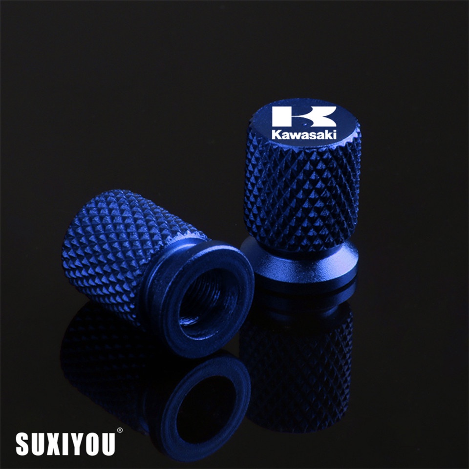 Nắp Đậy Van Bơm Hơi Lốp Xe Kawasaki Versys 650 1000 Ninja 400 650 Z800 Z900 Z900RS Z650 Z400 Z1000 / sx / R