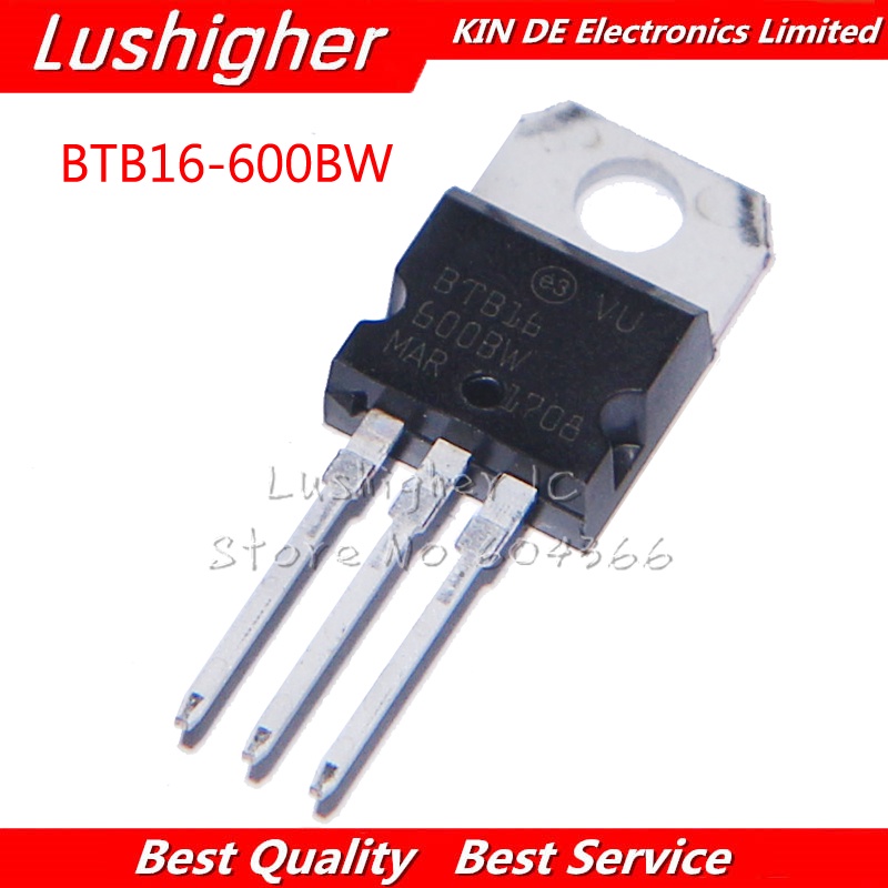 5 Chiếc BTB16-700BWRG BTB16-700BW BTB16-600BW TO220 BTB16 600BW TO-220 BTB16-800BW Thương Hiệu Mới